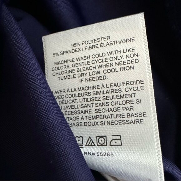 Express Women’s Strapless Blue/Purple Jumpsuit Size 2 - Picture 4 of 5